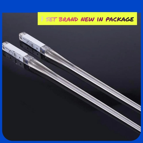 New lightsaber LED chopsticks star wars set multicolored can be a glow stick - Picture 9 of 11